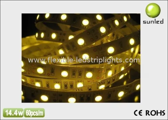 Smd5050 Flexible Led Strip Lights Warm White 14.4w/m