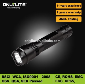Onlylite high power CREE LED aluminum flashlight