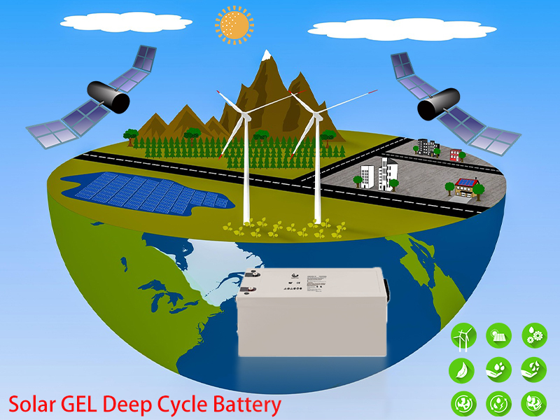 Solar GEL Deep Cycle Battery0520123