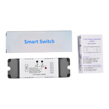 Wireless 2CH EWeLink Wifi Motor Controller for Door Operation: Supports 7-32V & 85-250V, Dual Channel Relay