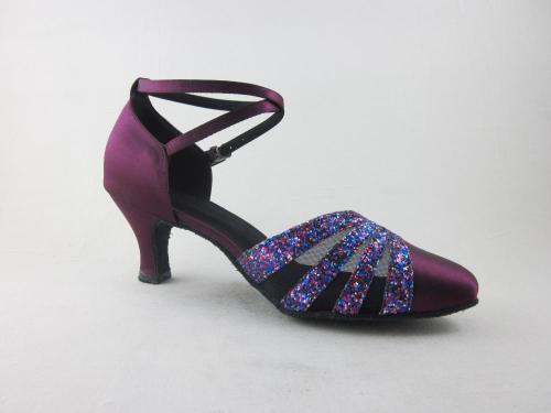 Sapatos de dança para mulher roxos