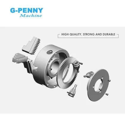 Self-Centering 3 Jaw Chuck SANOU for CNC Engraving and Milling K11