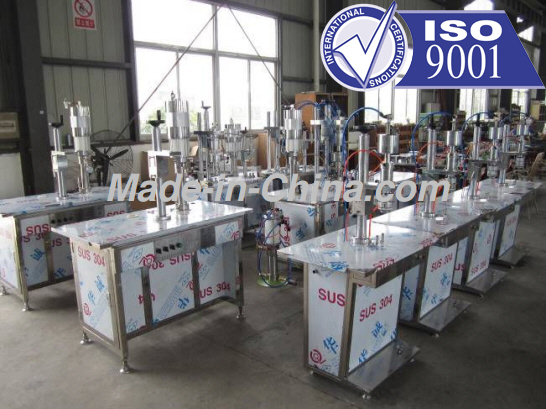 Pneumatically Controlled Bag-on-Valve Filling Machine (QGB2Y)