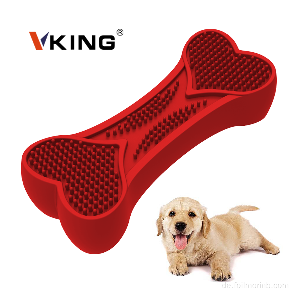 Sauberes interaktives rotes Spielzeug für Hunde