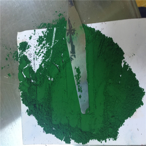 Verde ossido di ferro 5605 per calcestruzzo