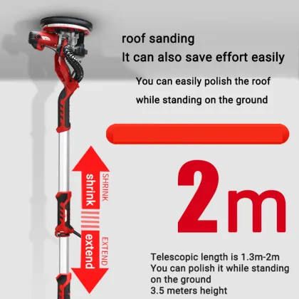 Brushless Wall Grinder: Dust-free Drywall Sander