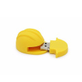 Chiavetta USB con cappello in gomma PVC