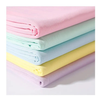 High-Quality Low-Price Custom Color Polyester Spandex Knitted Fabric