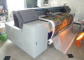 Stampa ad alta velocità digitale tessile nastro stampante, sistema cinghia-feed tessili stampante a inchiostro