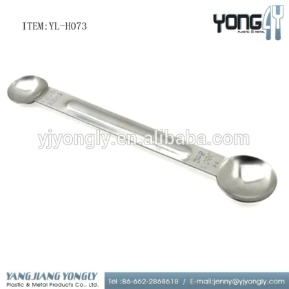Double Side Stainless Steel Salt Spoon/Measuring Spoon
