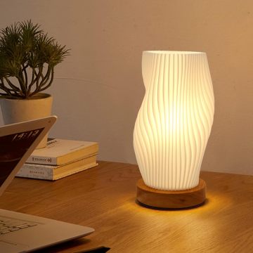 Nordic Style 3D Printed Dimmable Table Lamp