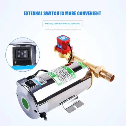 Domestic Water Booster, Electric Irrigation Pump, and Water Heater with Pump Booster: 220V, 50Hz, 2860R/min