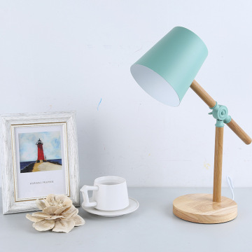 LEDER Bule Wooden Table Lamps