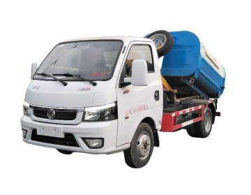 Pure Electric Hook Loader Garbage Truck