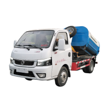 Pure Electric Hook Loader Garbage Truck