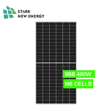Paneles solares de media celda 9BB con certificación TUV CE