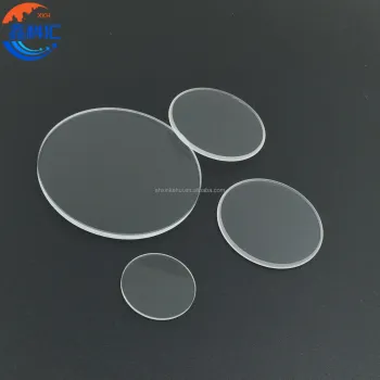 0.5mm Thick 2 Inch CaF2 Calcium Fluoride Window Wafer