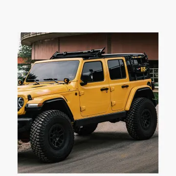 Fender Flare Mud Guard for Jeep Wrangler JL with Rivet Trim