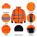 Winter Thermal Hi Viz Class 3 Sicherheitsjacke