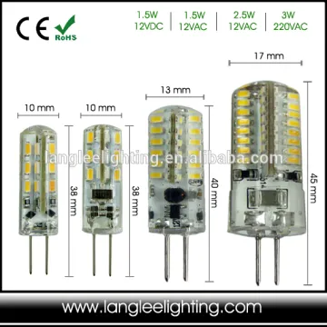 220V G4 LED Bulb Silica LED G4