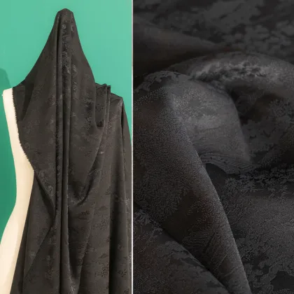 Retro Jacquard Two-tone Cheongsam Satin Fabric