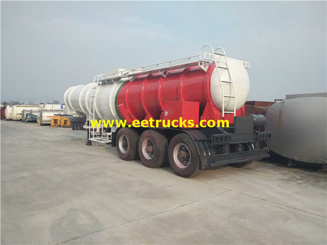 21m3 23ton H2SO4 Delivery Tanker Semi-Trailers