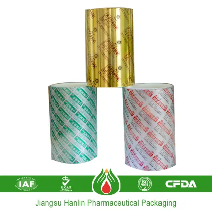 pharmaceutical packaging lamination rolls for drug packing