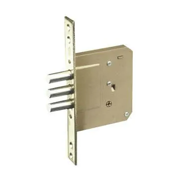 multi point oval deadbolt lock body