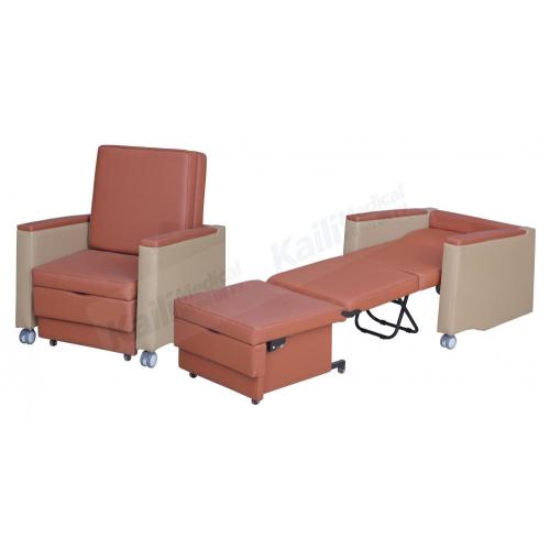 Hospital Folding Accompany Chair Medical Bed Chair