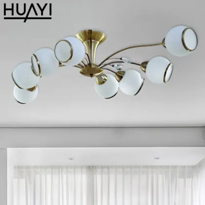HUAYI Simple Chinese Style LED Ceiling Light