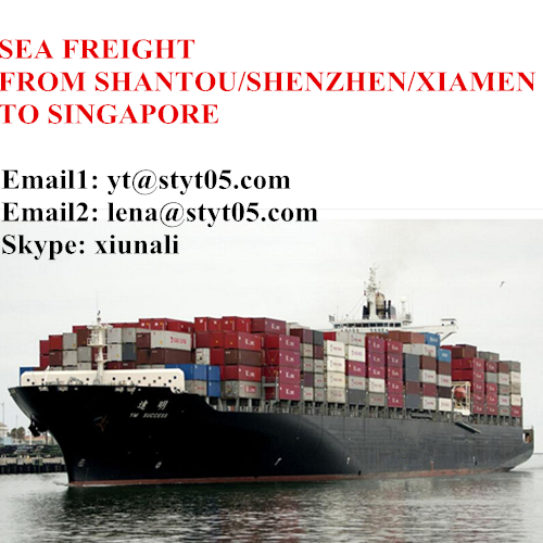 Shantou a Singapore calendario del trasporto marittimo