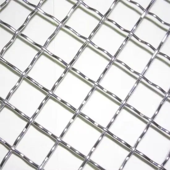 Customized Stainless Steel Woven Crimped Wire Mesh for Decoration