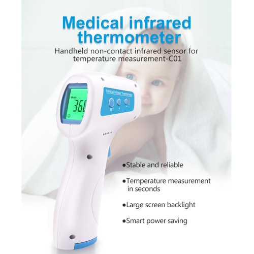Infrared thermometer for COVID-19