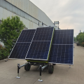 La torre de luz solar portátil para el campo deportivo