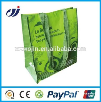 Promtional Reusable Environmentally Friendly Biodegradable Nonwoven Shopping Bag