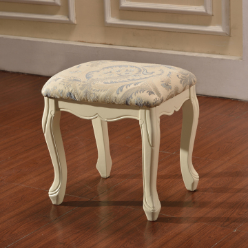 Simple European design solid rubber wood wooden step stool chairs