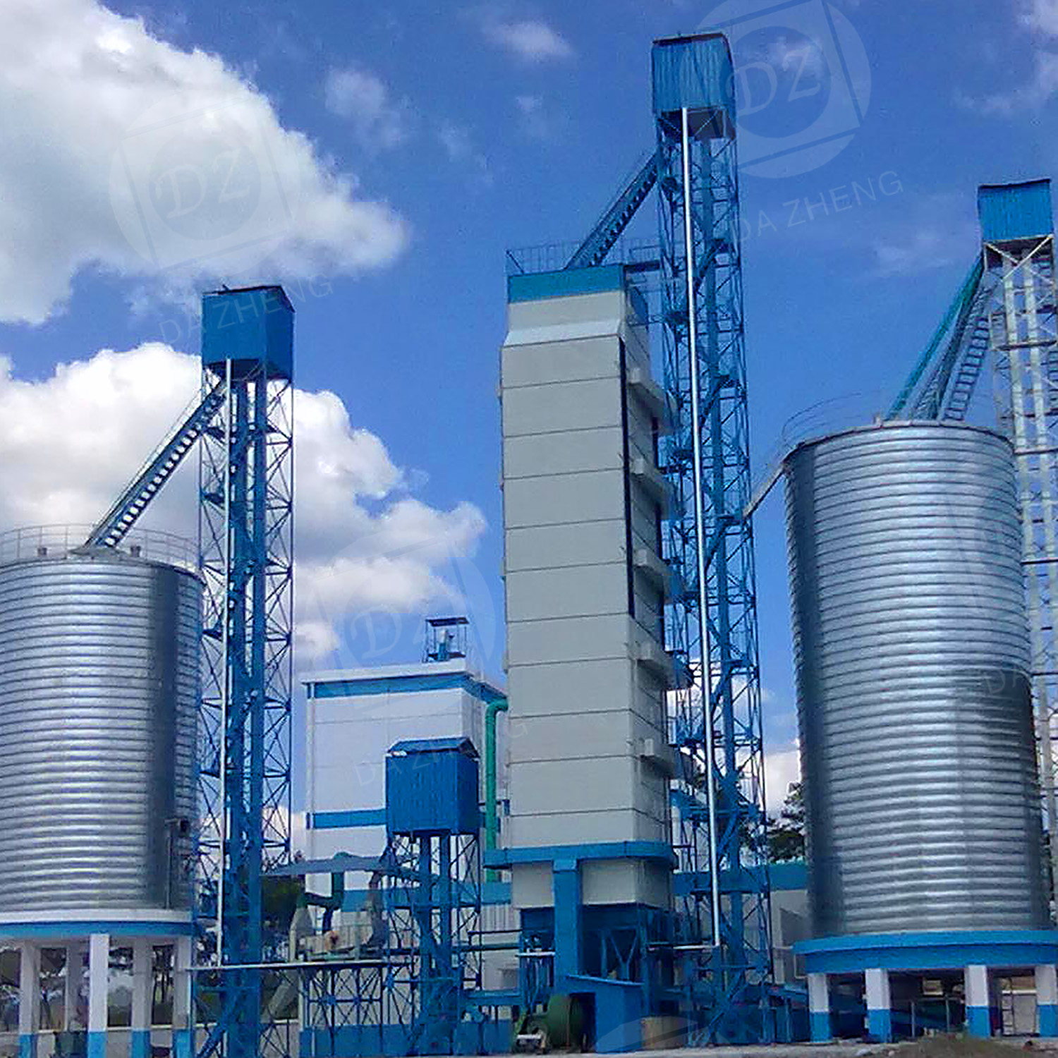 Steel plate warehouse for construction steel