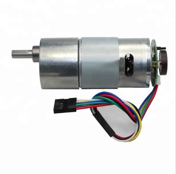 24V Planetary DC Gear Motor with Encoder GM37-555PM