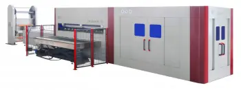 Mesin pemanas vakum panas pintu kayu automatik sepenuhnya