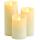 Flickering Led Flameless Pillar Candles