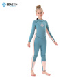 Seaskin 2 mm ein Stück Neopren Rücken Reißverschluss Kid Diving Voller Anzug
