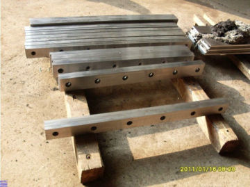 Shearing Blade Press Brake Die For Shearing Machine / 9crsi 6crw2si