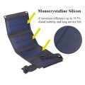 Solar Panel Phone Charger 5V 2A USB Fast Folding Solar Panels Battery Board for Cellphone for Traval Outdoor 20W