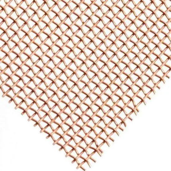 Red Copper Wire Mesh 12 Mesh