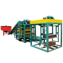 Semi Automatische Concrete Cement Brick Making Machine