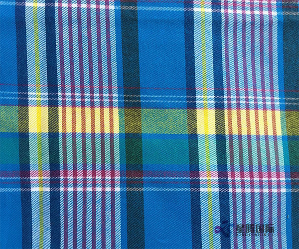 100% Cotton Yarn Dyed Check Weaving Fabric