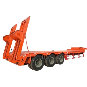 Lowest Price Hot Selling Detachable Gooseneck 3 Axles 60 Ton/80 Ton Lowbed Trailer