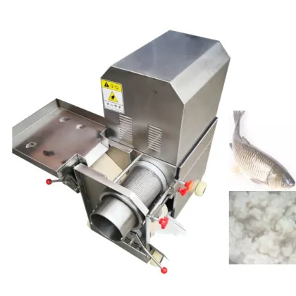 Automatic Fish Bone Picking and Deboning Machine for Fish, Shrimp, and Crab