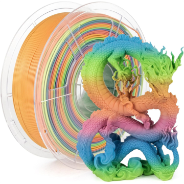 Multicolor Gradient 3D Printer Material