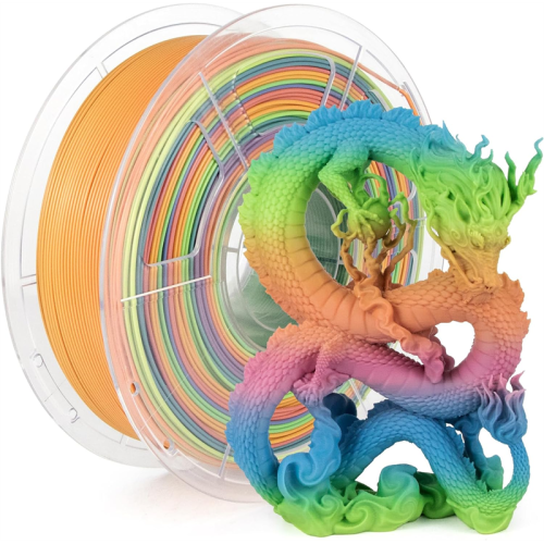 Multicolor Gradient 3D Printer Material